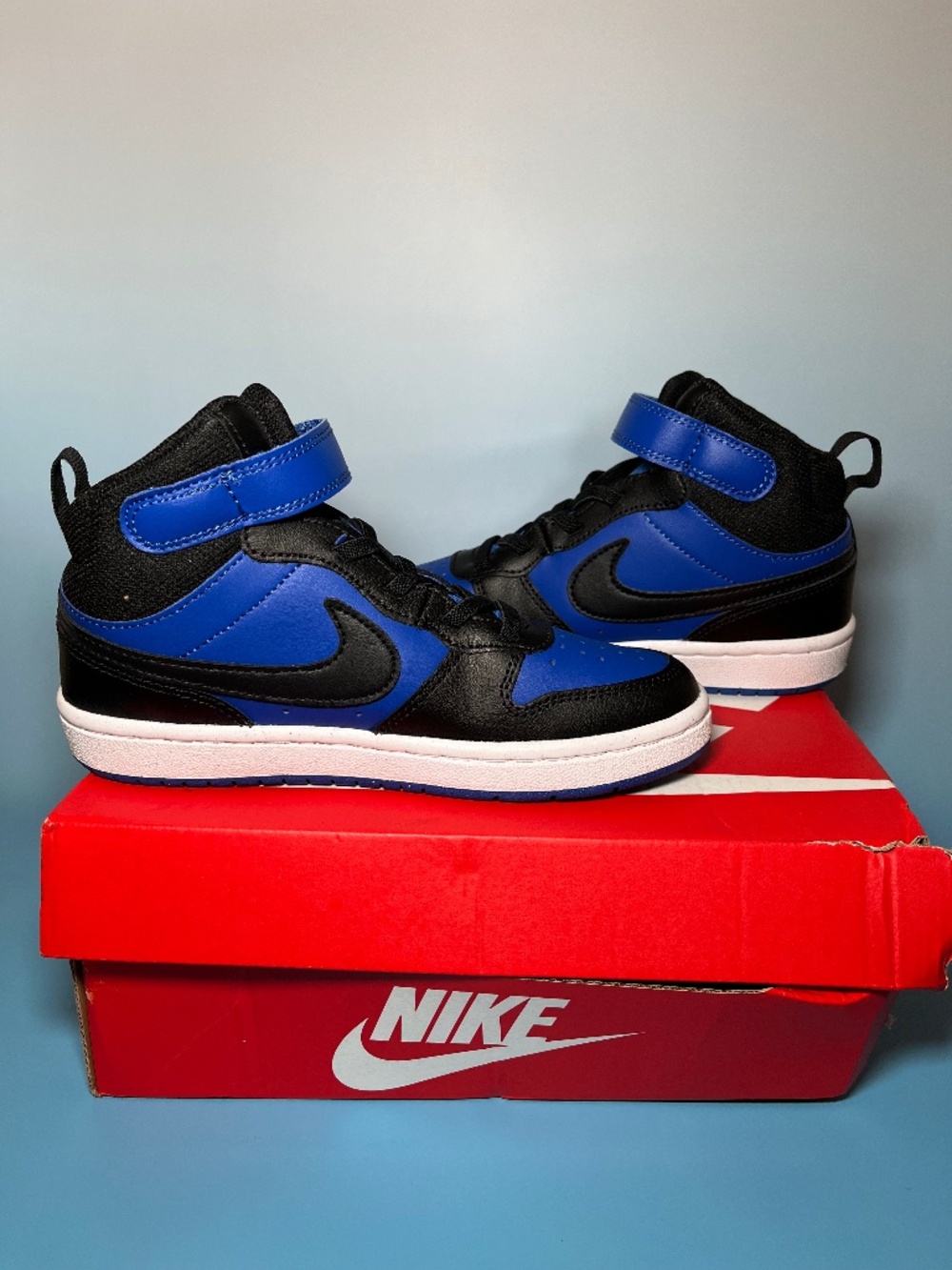 Nike Court Borough Mid 2 - Size 1Y